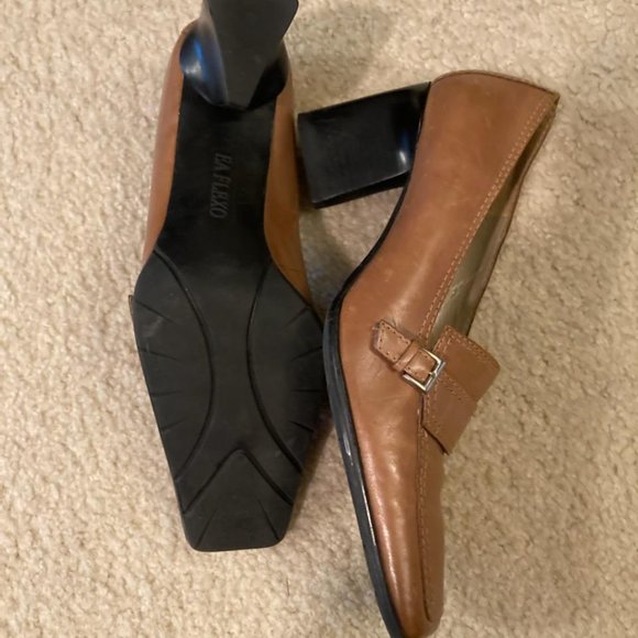 Leather Enzo Angiolini Loafers - Picture 3 of 4